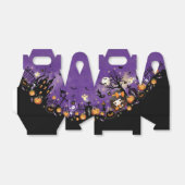 Happy Halloween Geschenkschachtel (Ungefaltet)