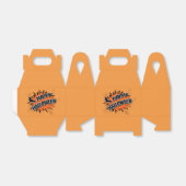 Happy Halloween Geschenkschachtel (Ungefaltet)