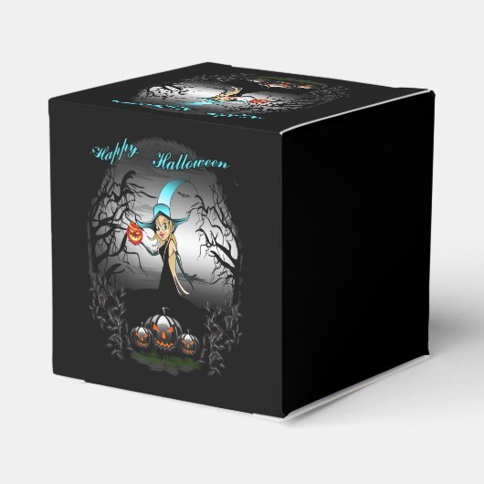 Happy Halloween Geschenkschachtel (Rückseite)