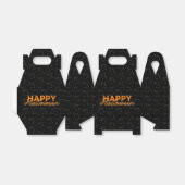 Happy Halloween Geschenkschachtel (Ungefaltet)