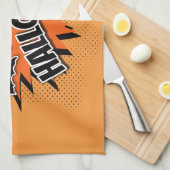 Happy Halloween Geschirrtuch (Viertel Falte)