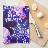 Happy Halloween Geschirrtuch (Viertel Falte)