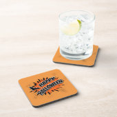 Happy Halloween Getränkeuntersetzer (Rechte Seite)