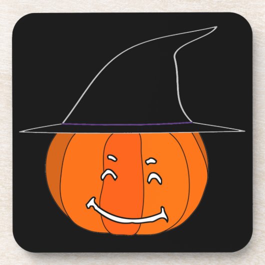 Happy Halloween Getränkeuntersetzer (Vorderseite)