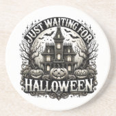 Happy halloween getränkeuntersetzer (Vorne)