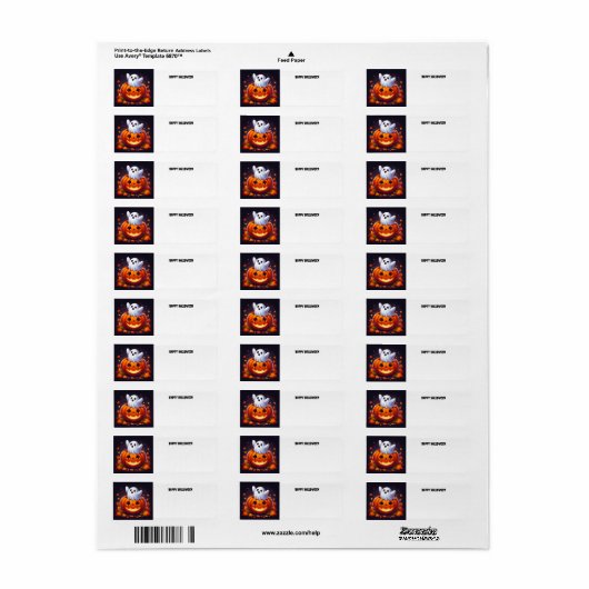 Happy Halloween Ghost (Vorne)