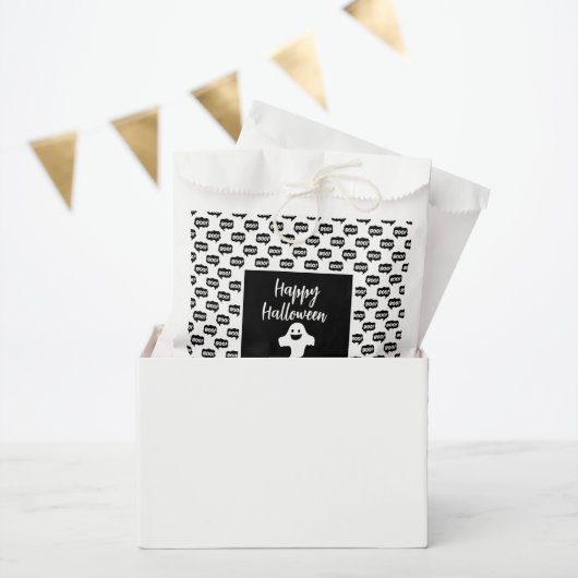 Happy Halloween Ghost boo keine Tricks nur Leckere Geschenktütchen (Party)