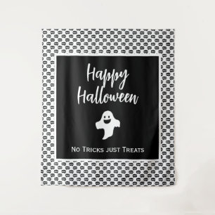 Happy Halloween Ghost boo keine Tricks nur Leckere Wandteppich