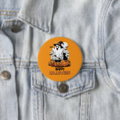 Happy Halloween Ghost Button (Beispiel)