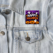 Happy halloween ghost button (Beispiel)