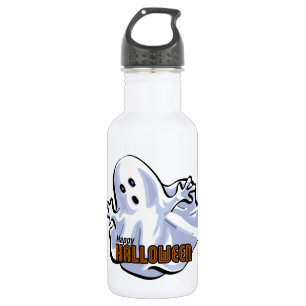 Happy Halloween Ghost Cartoon Trinkflasche
