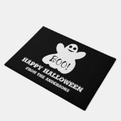 Happy Halloween Ghost Doormat Fußmatte (Schrägansicht)
