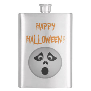 "HAPPY HALLOWEEN" GHOST FLACHMANN