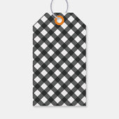 Happy Halloween Ghost-Geschenkmarke Geschenksiegel Geschenkanhänger (Rückseite)