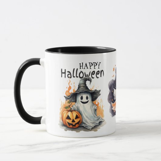 Happy Halloween Ghost Kids Tasse (Links)