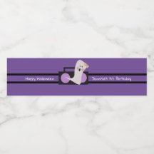 Happy Halloween Ghost Lila Geburtstag