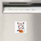 Happy Halloween Ghost Magnet (In Situ (Geschirrspüler))