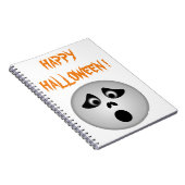 "HAPPY HALLOWEEN" GHOST NOTIZBLOCK (Rechte Seite)
