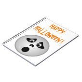 "HAPPY HALLOWEEN" GHOST NOTIZBLOCK (Linke Seite)