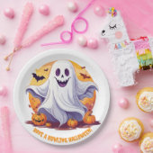 Happy Halloween Ghost Pappteller (Party)
