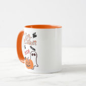 Happy Halloween Ghost Tasse (Vorderseite Links)