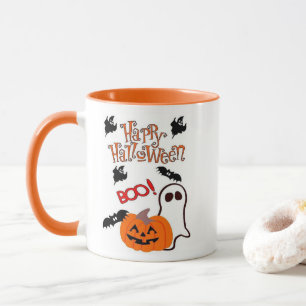 Happy Halloween Ghost Tasse