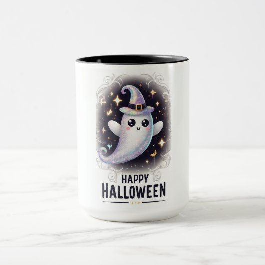 Happy Halloween Ghost Tasse (Zentrum)