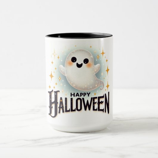 Happy Halloween Ghost Tasse (Zentrum)