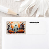 Happy Halloween Ghost und Pumpkins (Insitu)