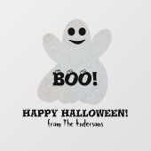 Happy Halloween Ghost Window Cling Fensteraufkleber (Blatt)