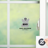 Happy Halloween Ghost Window Cling Fensteraufkleber (Zuhause)