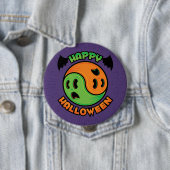 Happy Halloween Ghost Yin-Yang Button (Beispiel)