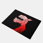 Happy Halloween Ghoul Fußmatte (Schrägansicht)