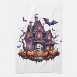 Happy Halloween Ghoul Geschirrtuch