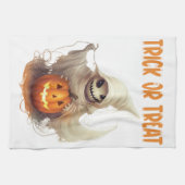 Happy Halloween Ghoul Geschirrtuch (Horizontal)