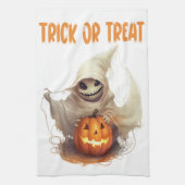 Happy Halloween Ghoul Geschirrtuch (Vertikal)