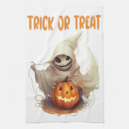 Happy Halloween Ghoul Geschirrtuch