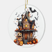 Happy Halloween Ghoul Keramik Ornament (Links)
