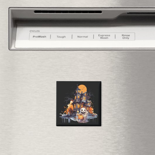 Happy Halloween Ghoul Magnet (In Situ (Geschirrspüler))