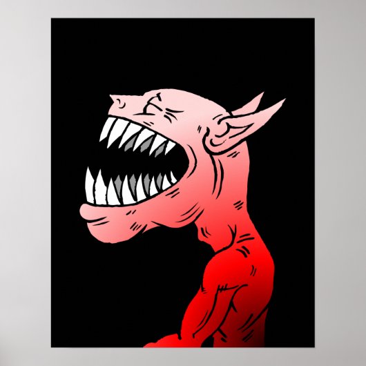 Happy Halloween Ghoul Poster (Vorne)