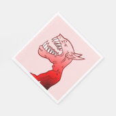 Happy Halloween Ghoul Serviette (Ecke)