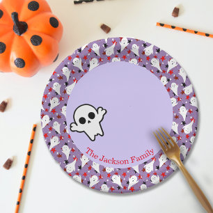 Happy Halloween Ghouls Jagen Party individualisier Pappteller