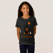 Happy Halloween Girl's T - Shirt (Vorne ganz)