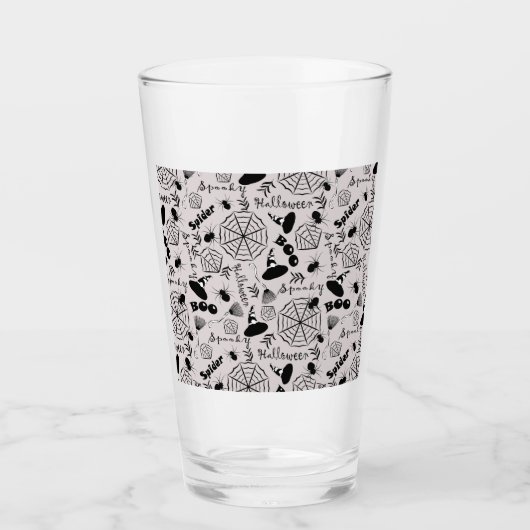 Happy Halloween Glas (Vorderseite)