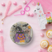 Happy Halloween Glitzer und Sparkle Paper Bowl Pappteller (Party)