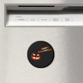 HAPPY HALLOWEEN - Glühender Jack-O-Lantern Magnet (In Situ (Geschirrspüler))