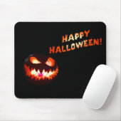 HAPPY HALLOWEEN - Glühender Jack-O-Lantern Mousepad (Mit Mouse)