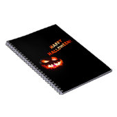 HAPPY HALLOWEEN - Glühender Jack-O-Lantern Notizblock (Rechte Seite)