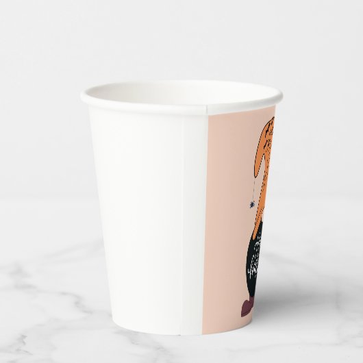 Happy Halloween Gnome Pappbecher (Rechts)