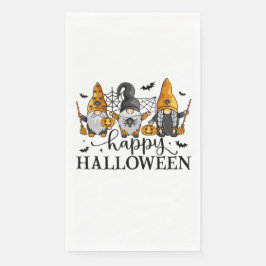 Happy Halloween Gnomes Serviette